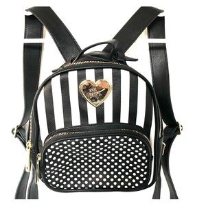 Betsey Johnson Leather Small Backpack